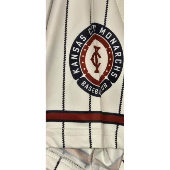 Jersey KANSAS CITY MONARCHS men's no size tag fits like a size Large - Picture 4 of 5